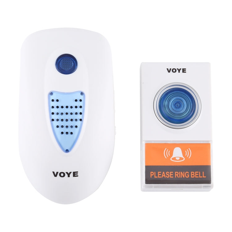 VOYE V003A Home Music Remote Control Wireless Doorbell with 38 Polyphony Sounds, US Plug, V003A VOYE V003A Home Music Remote Control Wireless Doorbell with 38 Polyphony Sounds, US Plug, V003A